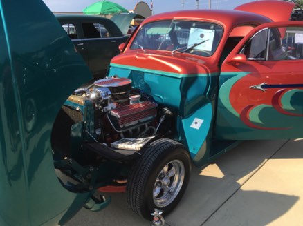 1941 S-8 Coupe w/1956 330 Hemi
Terry and Mel Lampe 1941 S-8 Coupe w/1956 330 Hemi
Terry and Mel Lampe
