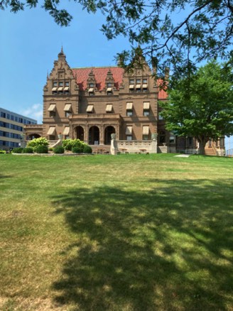 Afternoon tour was the Pabst Mansion