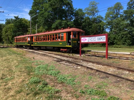 Oops-wrong spot. East Troy Railroad is a working railroad. Goes to the next town and back. Oops-wrong spot. East Troy Railroad is a working railroad. Goes to the next town and back.