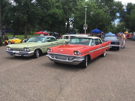 Jon and Terry Headley -
59 DeSoto and 57 New Yorker