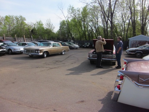 Another car coming in for service