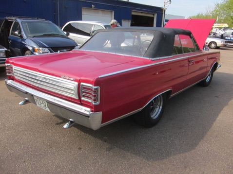 Jon Headley's '66 Plymouth Satellite convertible