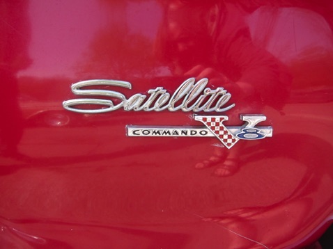 Satellite badge - 440 engine Satellite badge - 440 engine