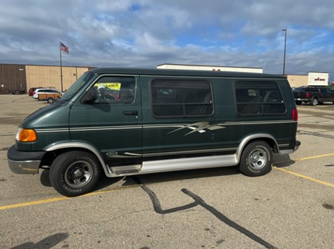 91 Dodge van - Greg and Denise Biskey