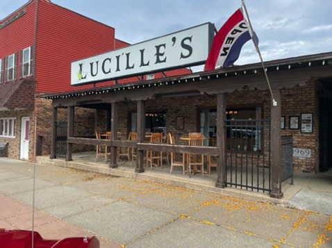 Lucille's for lunch - great food