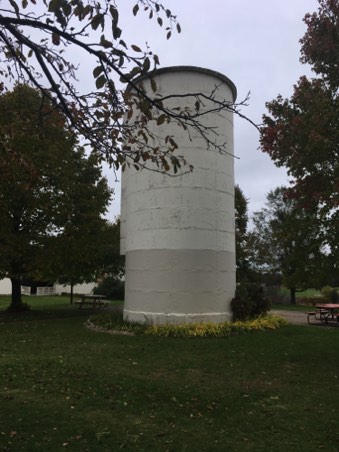 Old silo, but not original to the farm