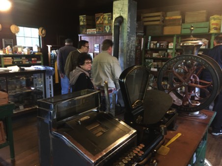 Old cash register
Kristian, Kathryn, Scot