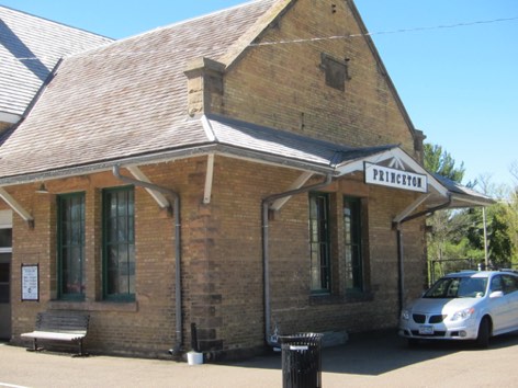 Third stop - Princeton Historic Train Depot