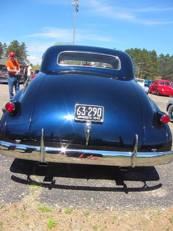 Rear end of the LaSalle Rear end of the LaSalle