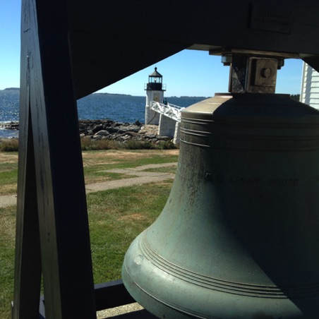 Original bell for Marshall lighthouse