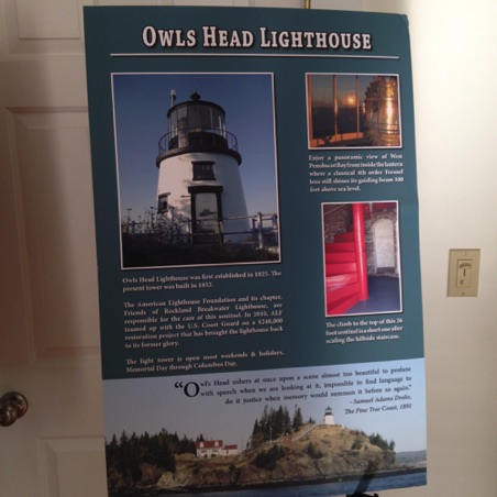 Owl's Head lighthouse