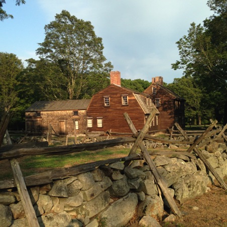Hartnell Tavern near the first battle of the Revolutionary War