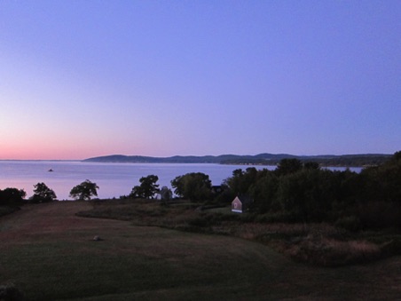 Sunrise on Penobscot Bay