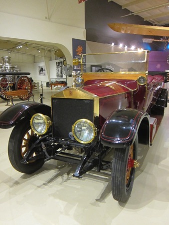 1913 Rolls Royce touring car