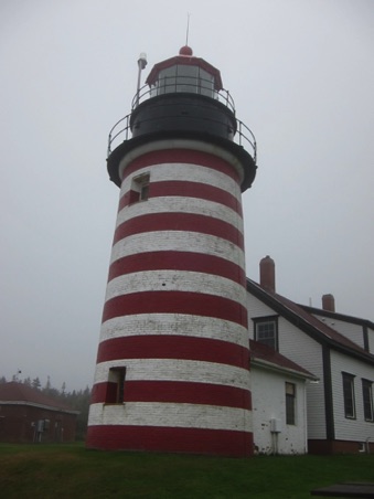 Imagine the eerie foghorn sounding Imagine the eerie foghorn sounding