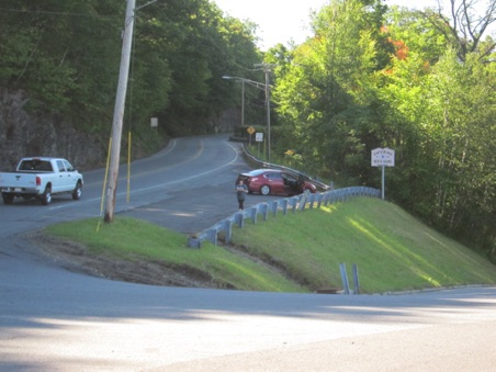 Hairpin turn