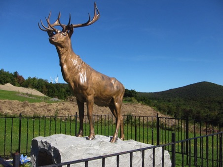 The Elk on the Trail Memorial
for Elk brothers who died in WWI