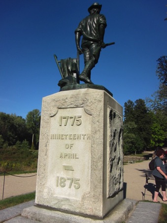 Memorial dedicated in 1875